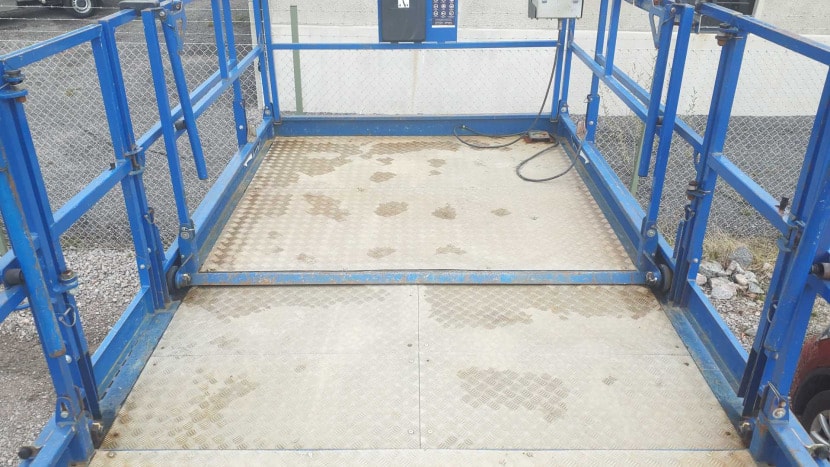 Platform på en lift