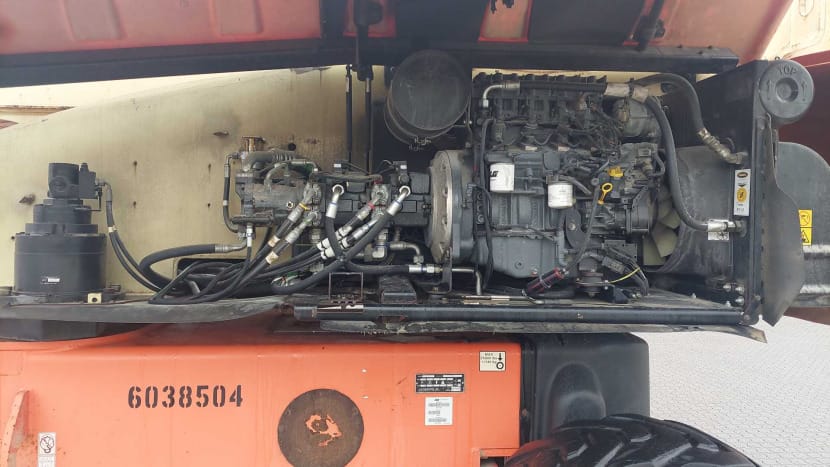 Tekniske deler på en JLG-lift