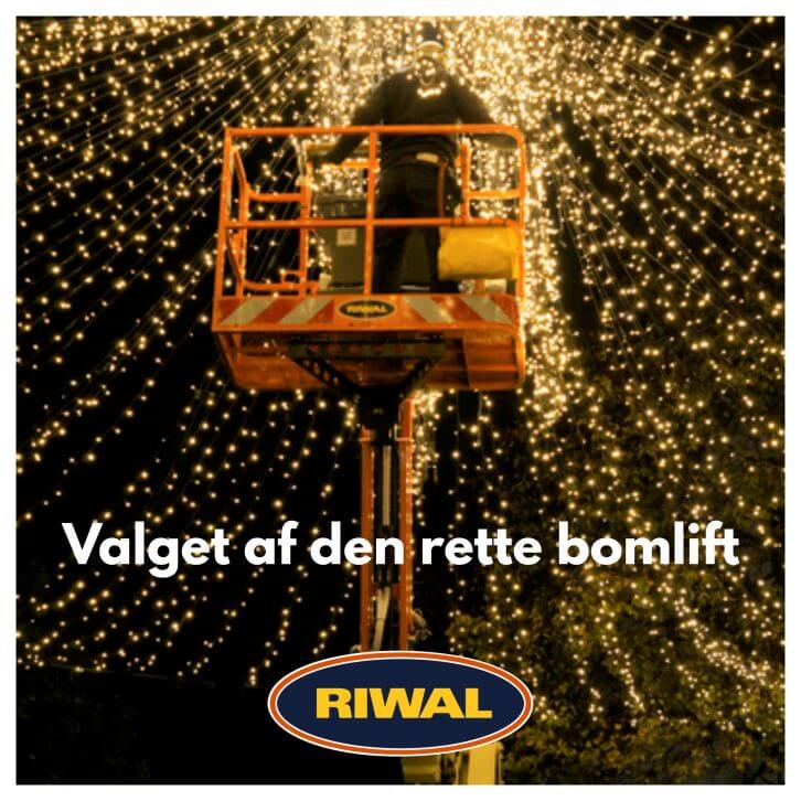 Vælg den rette bomlift hos Riwal Danmark
