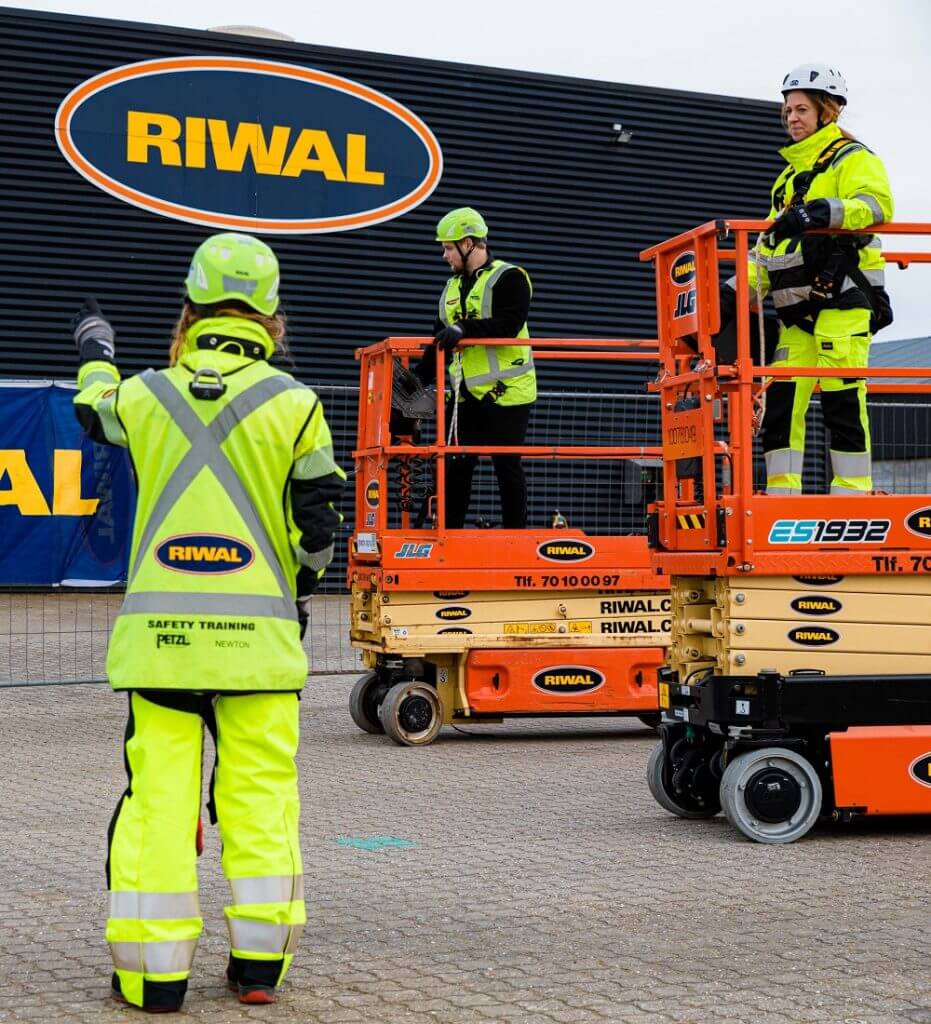 Sikkerhedskursus hos Riwal Safety Training Danmark