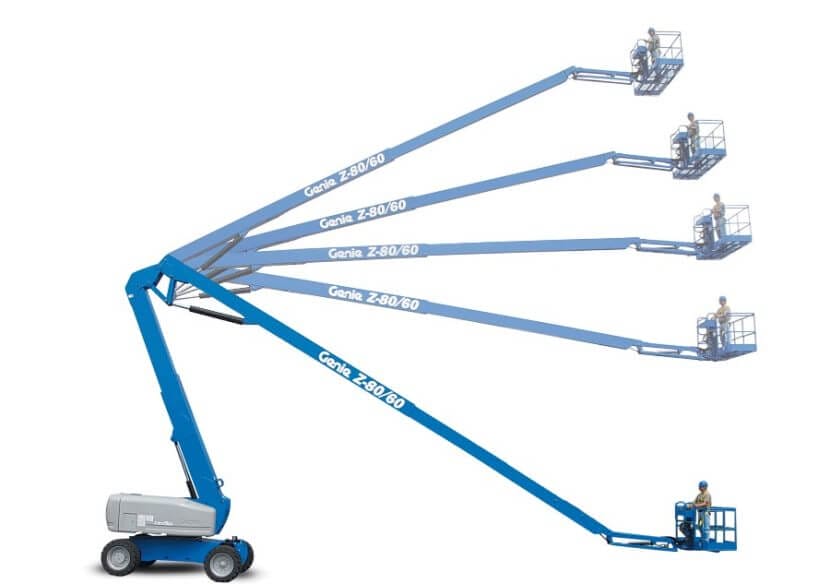 Genie Z80/60RT - Knækarmsbomlift