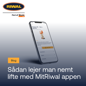 Reklame for MitRiwal appen