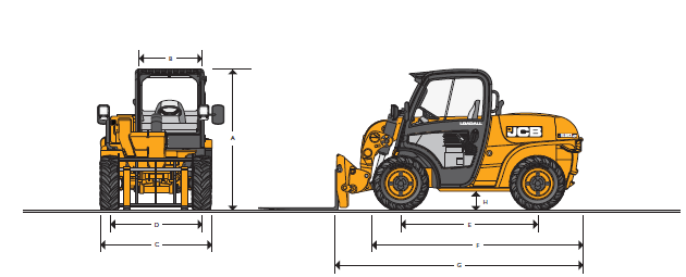 JCB 520-40 - Teleskoplæssere