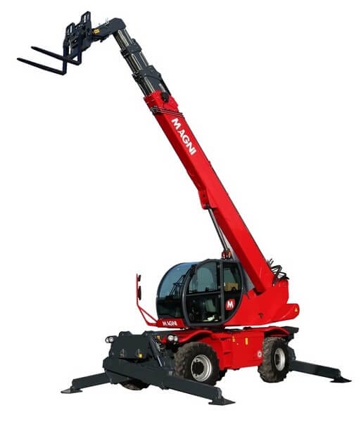 Chariot rotatif 24,6 m | 5t | Magni RTH5.25