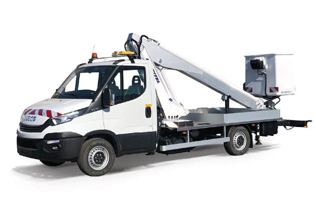 Multitel 160ALU - Truck mounted lift