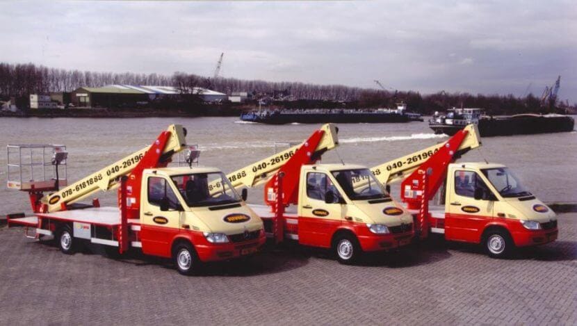 CMC PLA210 - Plataforma sobre camión