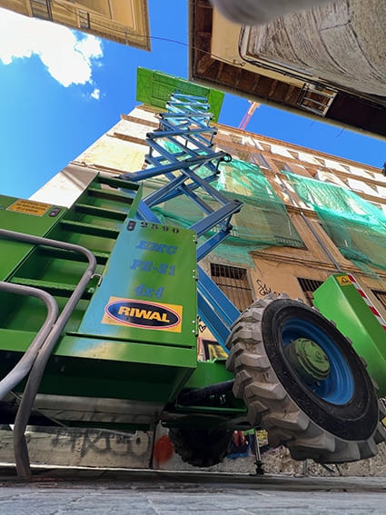 Plataformas Elevadoras para la Construcción