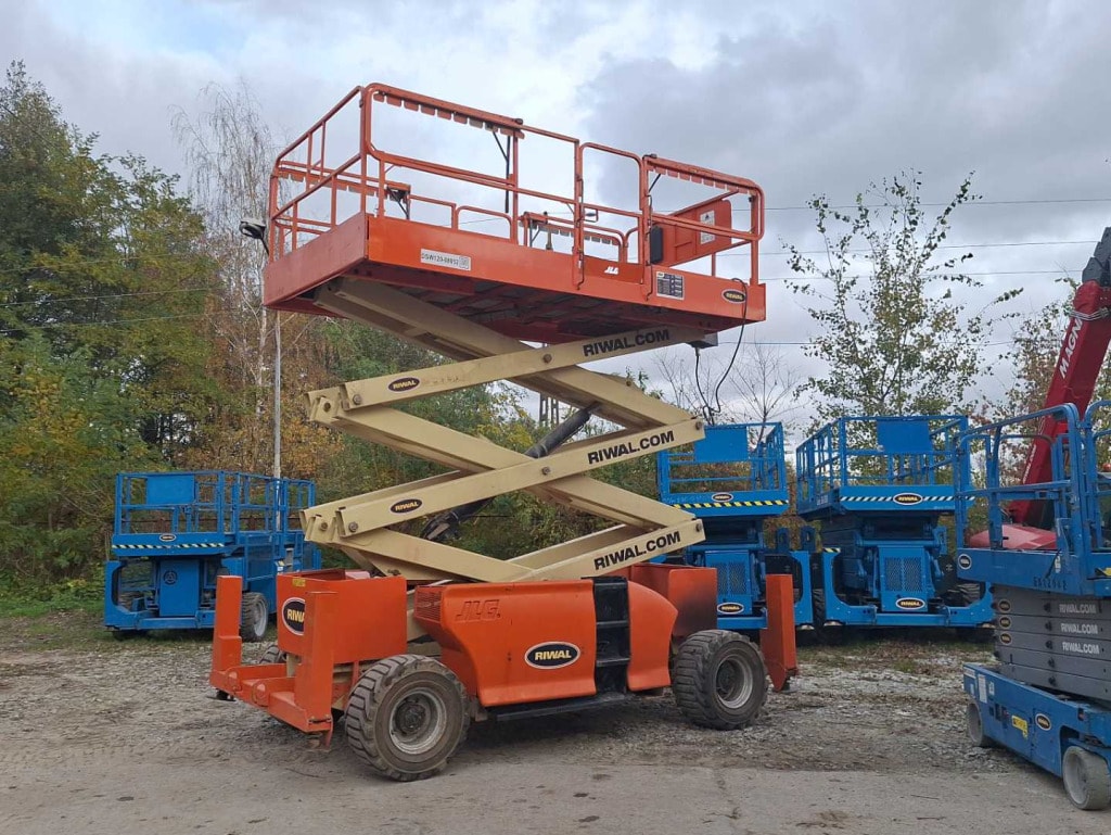 plataforma de tijera diesel