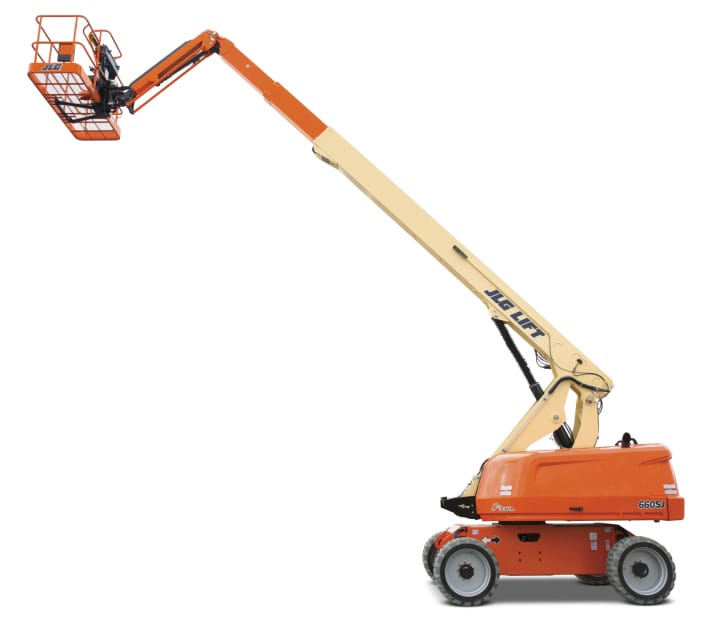 JLG 660SJ - Подъемник с телескопической стрелой