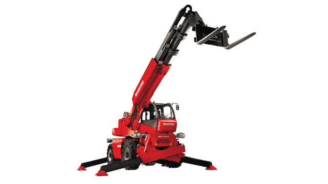 Rent a rotating telehandler | 5.0 t 21 m | Manitou 2150MRT