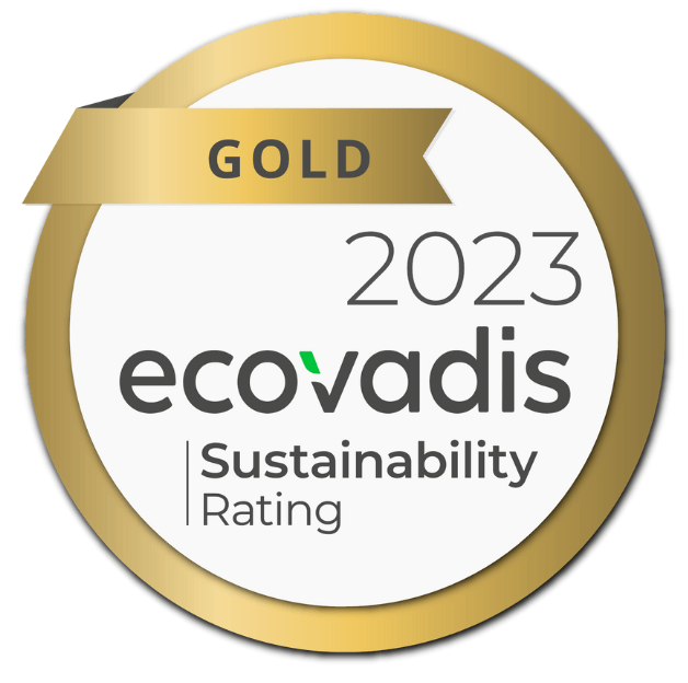 EcoVadis Gold level medaille 