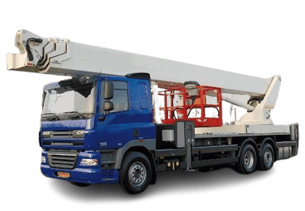 Wumag WT530 - Truck mounted lift