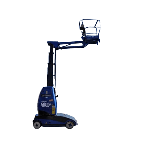 Rent a vertical lift 10 m Upright MB26 Electric